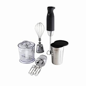 Dualit 88815 Hand Blender Gift Pack Black