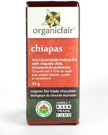 Chiapas Organic Fair Trade Dark Chocolate Bar - 3 Pack