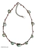 417XV2WMJEL. SL160  Jade necklace, Harmonious Life 0.8 W 15.2 L