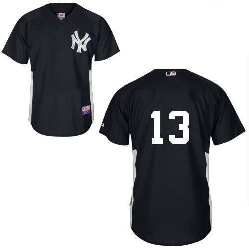 Alex Rodriguez New York Yankees Authentic Home Batting Practice Jersey by Majestic