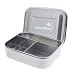 LunchBots TRIO-STAINLESS Stainless-Steel Snack Container