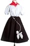 Hey Viv! Plus Sz: Poodle Skirt Outfit