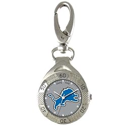 Detroit Lions Grandstand Series Clip-On Watch - NFL Football Fan Shop Sports Team Merchandise