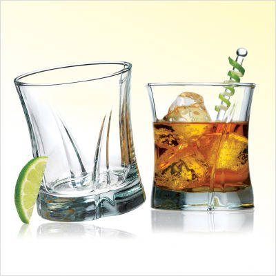 Anchor Hocking 4pc On the Rocks Lovelite Drinkware Set