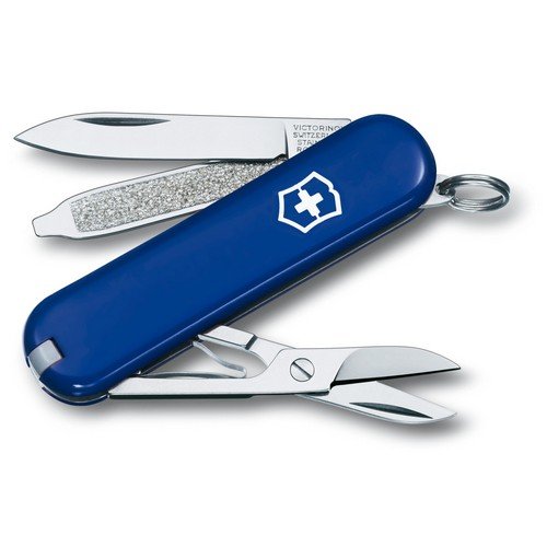 Victorinox-Couteau Suisse Victorinox Classic SD 0.6223.2 Bleu - 7 Fonctions