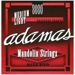 Adamas 8080 Medium Ball End Mandolin Strings (11-38w) by 
