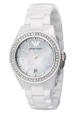 Armani Ceramica Quartz Mother of Pearl Dial Women Armani Ceramica Quartz Mother of Pearl Dial Women