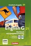 Produkt-Bild: English G 21 - Erweiterte Ausgabe D: Band 5: 9. Schuljahr - Workbook mit e-Workbook und CD-Extra: Mit W&ouml;rterverzeichnis zum Wortschatz der B&auml;nde 1-5 auf CD
