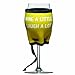 Oenophilia Woozie Neoprene Wine Glass Sleeve - Wine A Little, Laugh A Lot