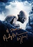 Andy Serkis Gollum Lord of the Rings Signed Autographed Reprint Photo