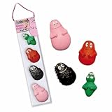 Plastoy - 70059 - Figurine - Set de 4 Mini Magnets - Barbapapa