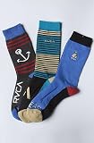 RVCA Mens The Shin Kicking Socks 417XcId9n L. SL160 RVCA Mens The Shin Kicking Socks