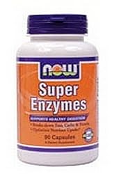 Now Foods Super Enzymes, 90 caps (Pack of 2)