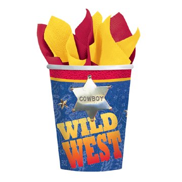 Becher 'Wilder Westen', 8 Stk.