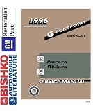 1996 OLDSMOBILE AURORA BUICK RIVIERA Service Manual CD