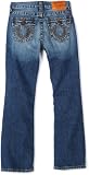 True Religion Boys 8-20 Billy Boot Cut Saddle Stitch Pocket Pant