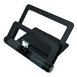 iHome iStand Notebook Media Center with Built-in Speakers - Black (IH-A710SB)