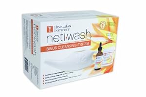 Himalayan Institute Original Neti Pot Complete Sinus Cleansing System Starter Kit