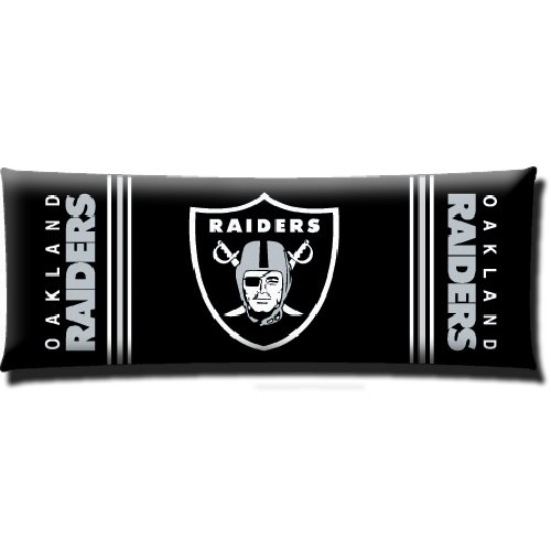 Oakland Raiders NFL Full Body Pillow (19x54