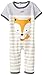 Rene Rofe Baby Baby-Boys Newborn Fox Short Sleeve Coverall