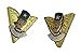 4031779 Keystone Kops Collar Tips Shrine Unit Key Stone Cops Shriner
