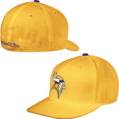 Mitchell & Ness Minnesota Vikings Thowback Alternate Logo Fitted Hat 7 3/4