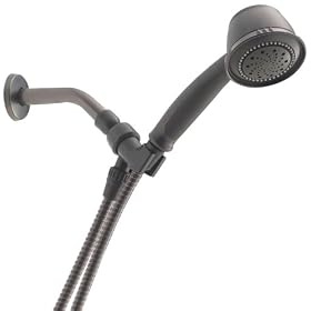 Delta Faucet Faucet 75520RB Five-Spray Hand Shower, Venetian Bronze