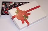 Scott's Cakes Licorice Bridge Mix 1 Pound Ribbon and Holly Box