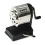 X-Acto Model KS, Vacuum-Mount Pencil Sharpener, Chrome Receptacle, Black Base, 1 Unit (1072)
