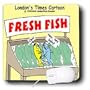 Rich Diesslins Fish Fishing Deep Beneath Cartoons - TOO Fresh Fish - Mouse Pads