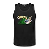 QMY Men's The Jungle Book Mowgli And Baloo Tank Top Size S