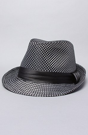 *The Extras The Tipped Fedora with Satin Ribbon,Hats for Women