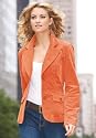 metrostyle Stretch Corduroy Blazer