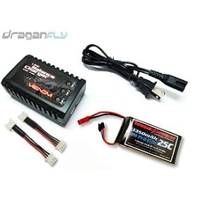 Draganflyer Lithium Battery Balance Charger & Draganflyer Battery with Power Supply... from Power Cells