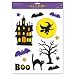 Haunted Scene Large Gel Cling