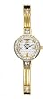 Women's Sparkly Silver Dial Gold Tone Stainless Steel