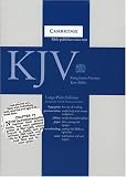 King James Version Large Print Text Bible (Black French Morocco Leather) [LARGE PRINT]