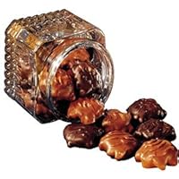 Koeze's Milk and Dark Chocolate Pecan Puddles - 19.5 oz. Decanter