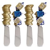 Boston Warehouse Hanukkah Spreader, Set of 4 by Boston Warehouse