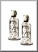 Genuine Mediuml 3/4 Inch Twin Pack Boston Pump Works Premium Clear includes 2 Lucite Expansion Nipple Cylinders Only