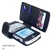 Motorola Q Black Leather Executive Wallet Pouch Case With Memory And Credit Card Slots Sold By TopDeals888