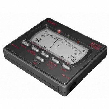 MusicalInstruments: Seiko ST 777 Auto Chromatic Tuner with Sound Mode  Black 