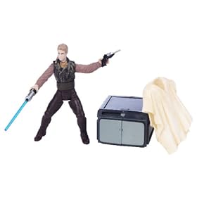 Star Wars: Attack of the Clones Anakin Skywalker Outland Peasant Disguise w/Removable Poncho, Blaster & Storage Container