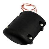 uxcell ギアモーター 12V 0.07A 4100 RPM ブラック 金属 電子部品 1個入り