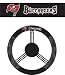 Tampa Bay Buccaneers Poly-Suede Steering Wheel Cover - NFL