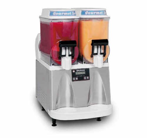 Ultra Gourmet Ice Systems with 2 Auto-fill Hoppers 3 g each WHT/SST U2-34000.0023