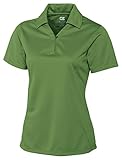 Cutter & Buck WCK02289 Womens Cb Drytec Genre Polo, Putting Green-1X