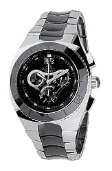 Oniss Men's Swiss Sapphire Tungsten & Ceramic Chronograph ON600-M Black
