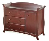 Stork Craft Aspen Combo Dresser In Cherry