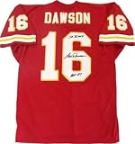 Len Dawson Super Bowl IV MVP HOF 87 Autographed/Hand Signed Kansas City Chiefs Road Jersey